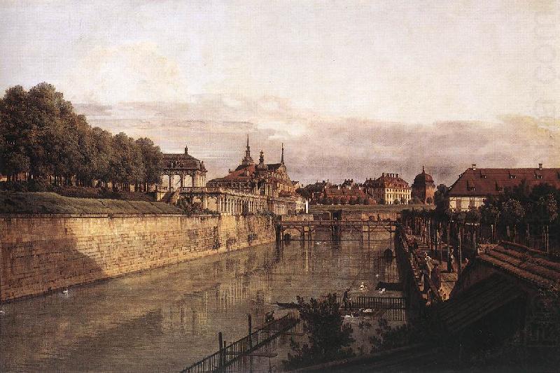 BELLOTTO, Bernardo Zwinger Waterway china oil painting image